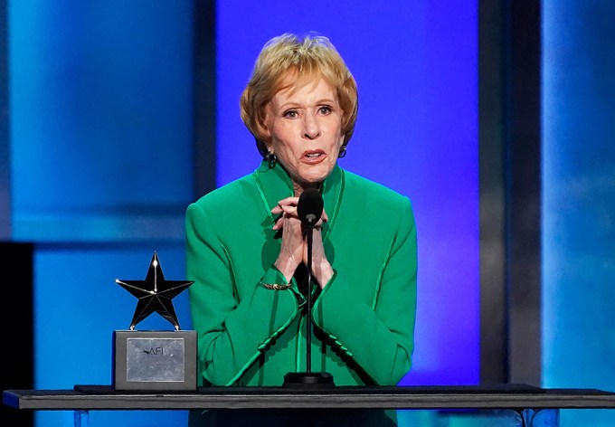 Carol Burnett at the 2022 AFI Life Achievement Awards