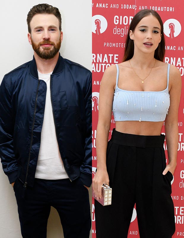 Chris Evans and Alba Baptista