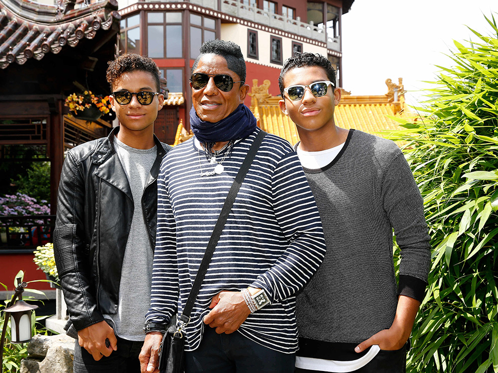 Jermaine Jackson out and about, Cologne, Germany - 06 Jul 2016