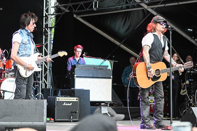 Jeff Beck & Johnny Depp