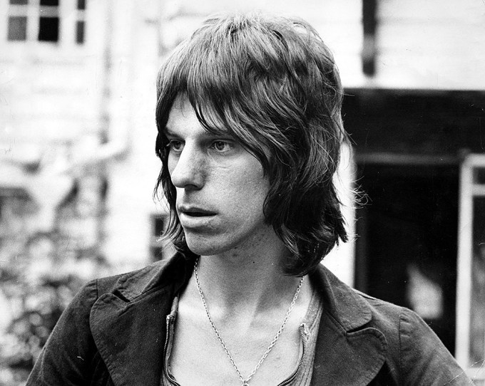 Jeff Beck looking serious