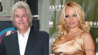 Pamela Anderson and Jon Peters