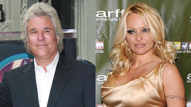 Pamela Anderson and Jon Peters