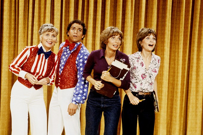 Betty Garrett, Eddie Mekka, Penny Marshall, & Cindy Williams