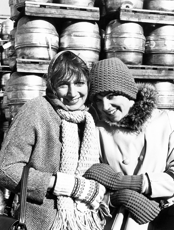 Penny Marshall and Cindy Williams