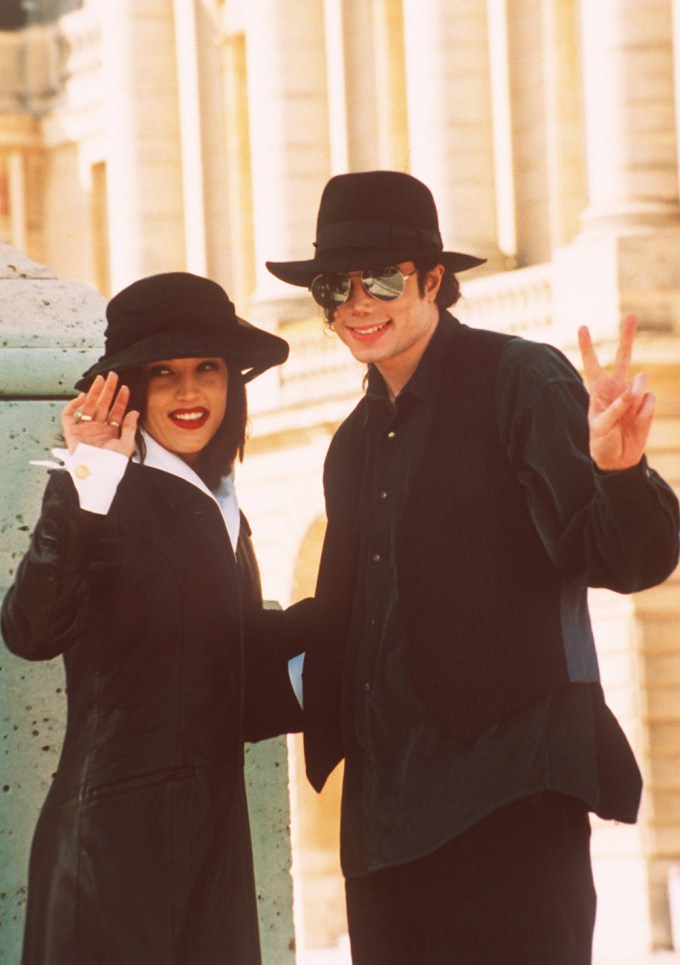 Lisa Marie Presley & Michael Jackson in Paris