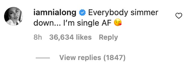 nia long comment