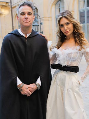 Robbie Williams Ayda Field Williams