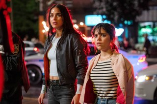 Melissa Barrera (“Sam Carpenter”), left, and Jenna Ortega (“Tara Carpenter”) stars in Paramount Pictures and Spyglass Media Group's "Scream VI."