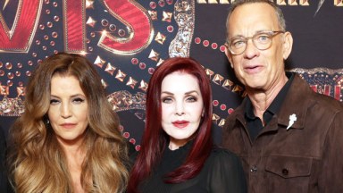 Lisa Marie Presley, Priscilla Presley, Tom Hanks
