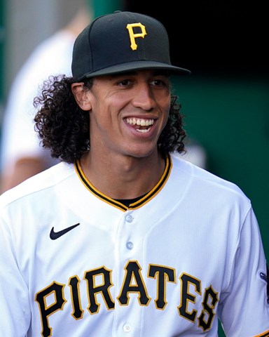 Pittsburgh Pirates' Cole Tucker walks in the dugout before a baseball game against the Washington Nationals in Pittsburgh
Nationals Pirates Baseball, Pittsburgh, United States - 14 Apr 2022