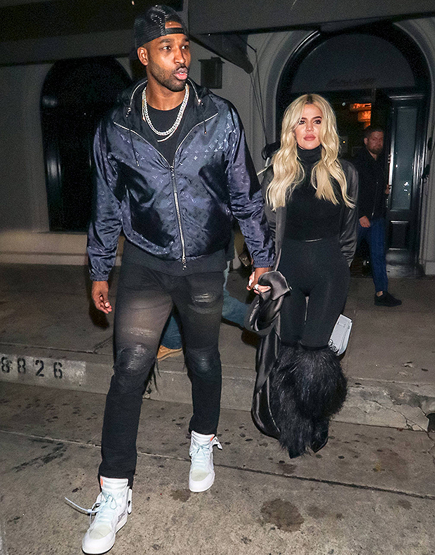 Khloe Kardashian and Tristan Thompson 