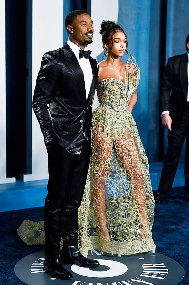 Michael B. Jordan and Lori Harvey