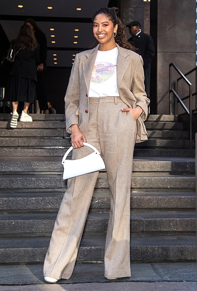 Natalia Bryant At Brandon Maxwell