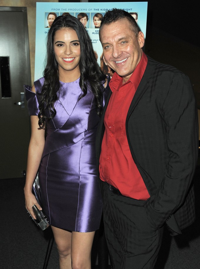 Olga Segura & Tom Sizemore At The Premiere Of ‘Goats’