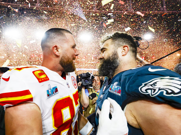 Travis Kelce, Jason Kelce