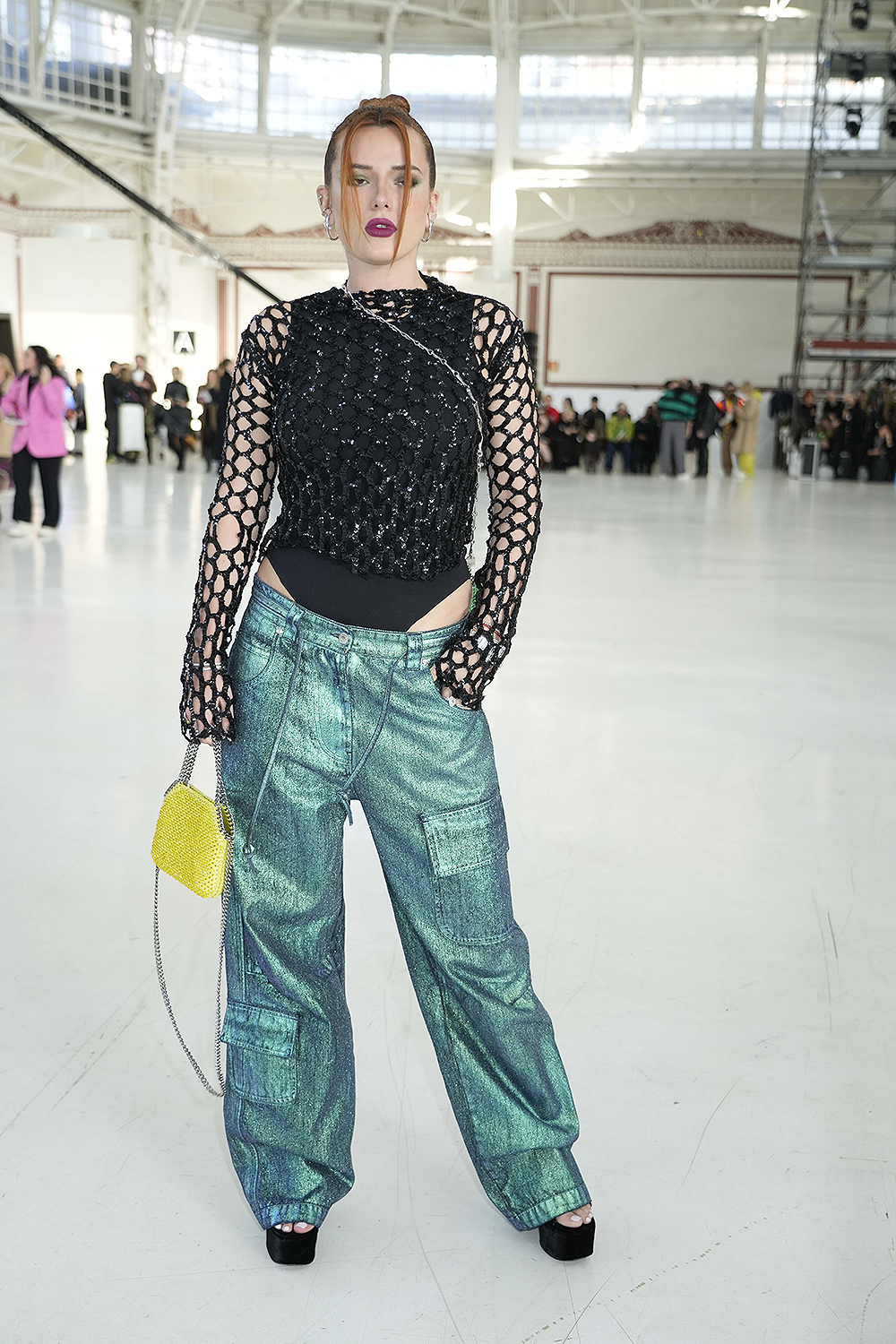 Milan Fashion Week, Women's Fall Winter 2023/2024 - Arrivals At The MSGM Fashion Show