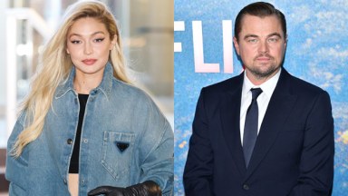 gigi hadid, leonardo dicaprio