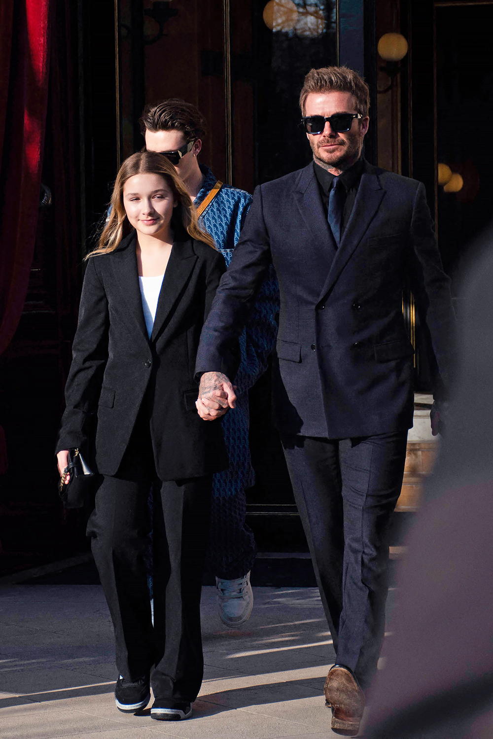 The Beckham family seen leaving their hotel ahead of Victoria Beckham's fashion show during Paris Fashion Week. 

Photo by ABACAPRESS.COM

Pictured: Harper Beckham,David Beckham
Ref: SPL5526956 030323 NON-EXCLUSIVE
Picture by: AbacaPress / SplashNews.com

Splash News and Pictures
USA: +1 310-525-5808
London: +44 (0)20 8126 1009
Berlin: +49 175 3764 166
photodesk@splashnews.com

United Arab Emirates Rights, Australia Rights, Bahrain Rights, Canada Rights, Greece Rights, India Rights, Israel Rights, South Korea Rights, New Zealand Rights, Qatar Rights, Saudi Arabia Rights, Singapore Rights, Thailand Rights, Taiwan Rights, United Kingdom Rights, United States of America Rights