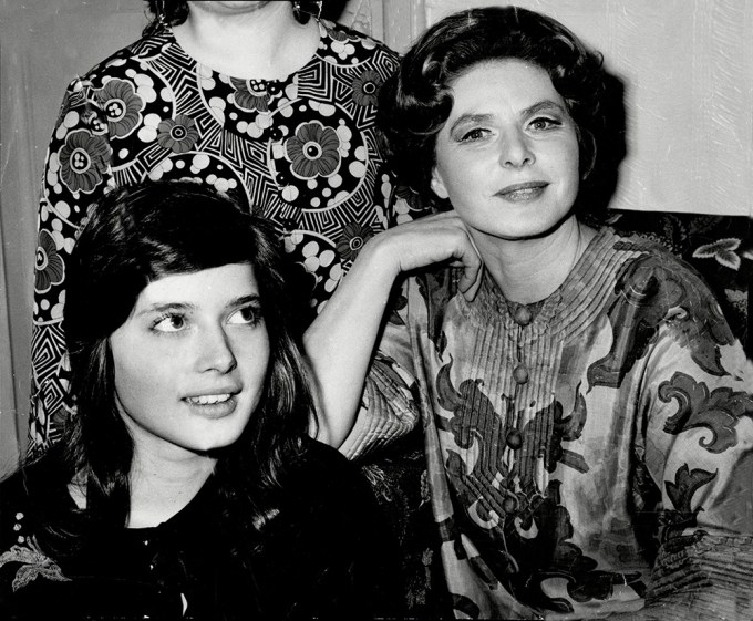 Ingrid Bergman & Isabella Rossellini