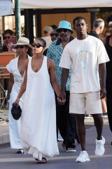 Saint-Tropez, FRANCE  - Damson Idris, accompanied by girlfriend Lori Harvey, joined by her mother Marjorie Bridges and brothers Wynton and Broderick Harvey Jr., enjoy a leisurely stroll through the charming streets of Saint-Tropez.

Pictured: Damson Idris, Lori Harvey, Marjorie Bridges, Steve Harvey

BACKGRID USA 16 JULY 2023 

BYLINE MUST READ: Best Image / BACKGRID

USA: +1 310 798 9111 / usasales@backgrid.com

UK: +44 208 344 2007 / uksales@backgrid.com

*UK Clients - Pictures Containing Children
Please Pixelate Face Prior To Publication*