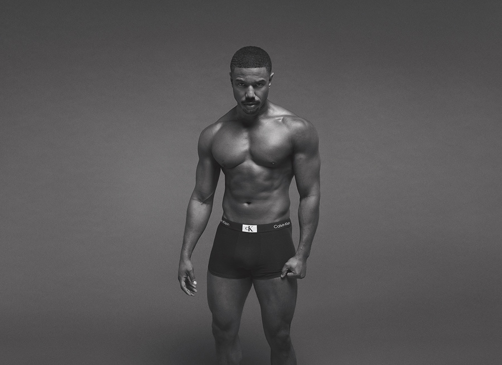 Michael B. Jordan sizzles in new Calvin Klein underwear campaign.