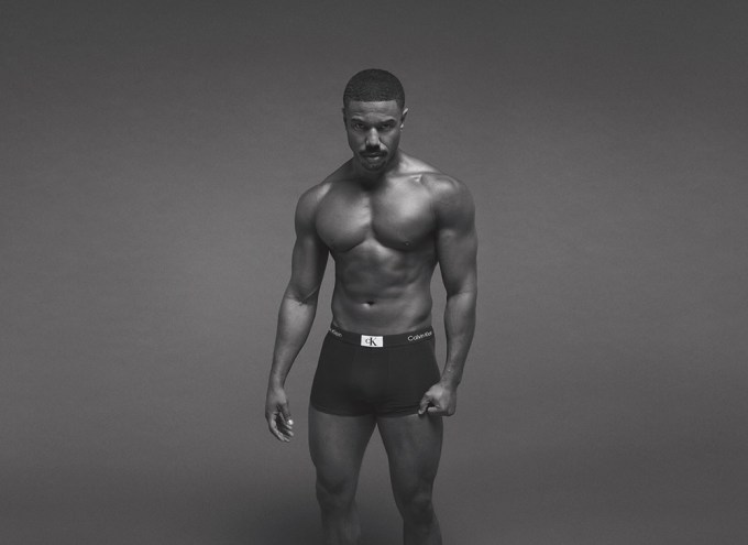 Michael B. Jordan in a Calvin Klein campaign