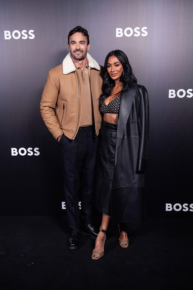 Nicole Scherzinger and Thom Evans