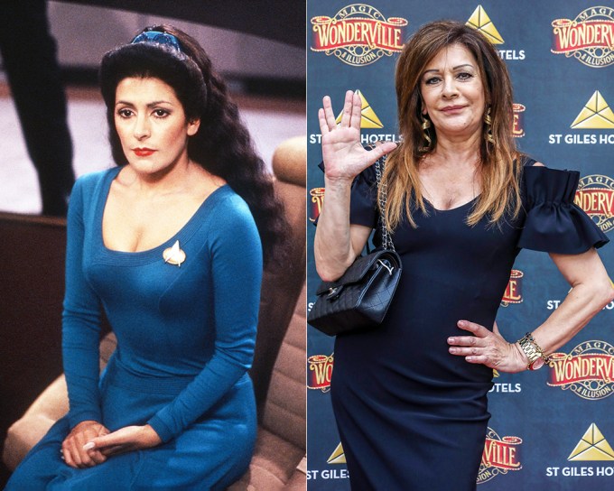 Marina Sirtis as Deanna Troi 