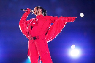 Rihanna performs during the halftime show at the NFL Super Bowl 57 football game between the Kansas City Chiefs and the Philadelphia Eagles, in Glendale, Ariz
Super Bowl Football, Glendale, United States - 12 Feb 2023