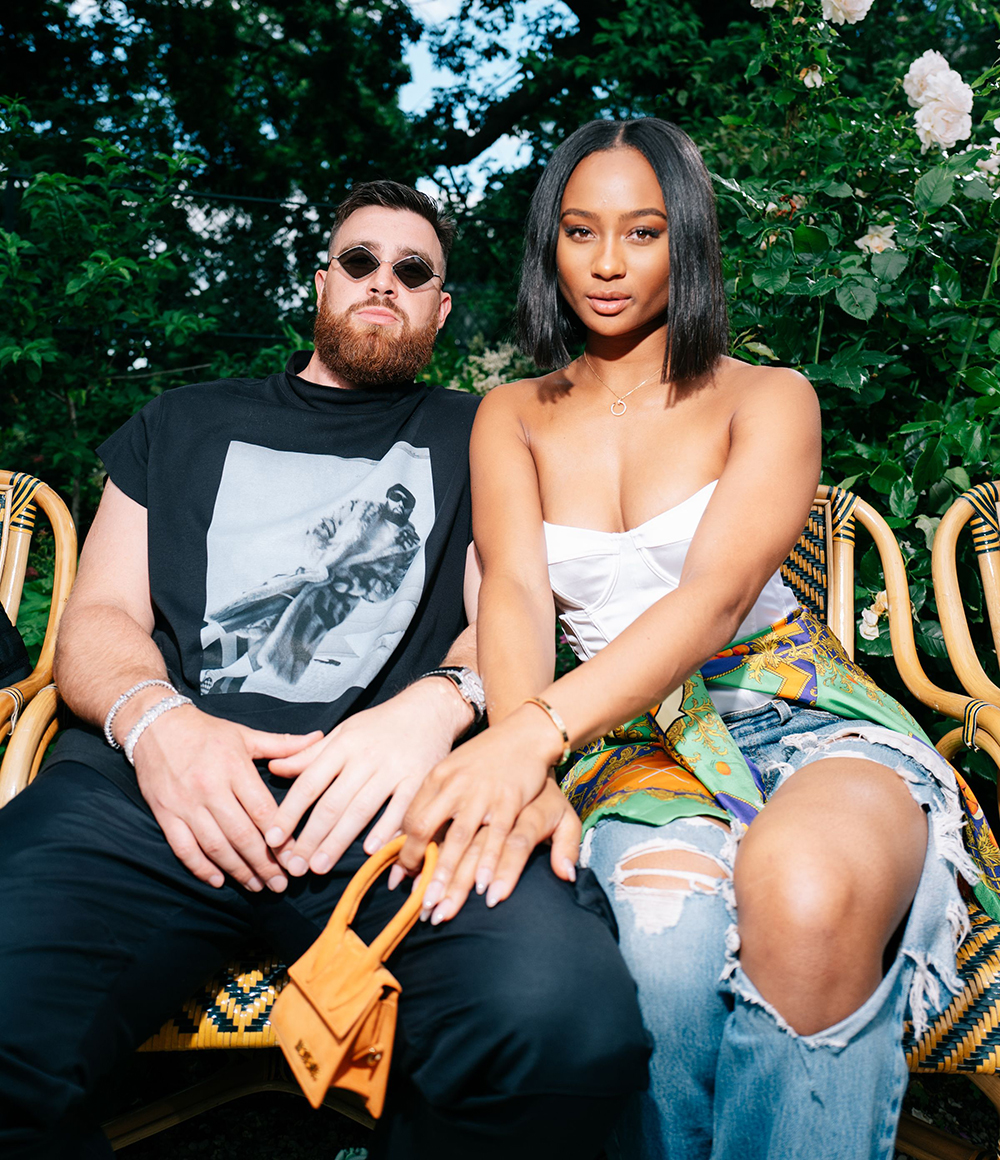 Travis Kelce, Kayla NicoleCasablanca: SS20 Runway Show, Musée de Montmartre, Paris, France, Île-de-France, France - 21 Jun 2019