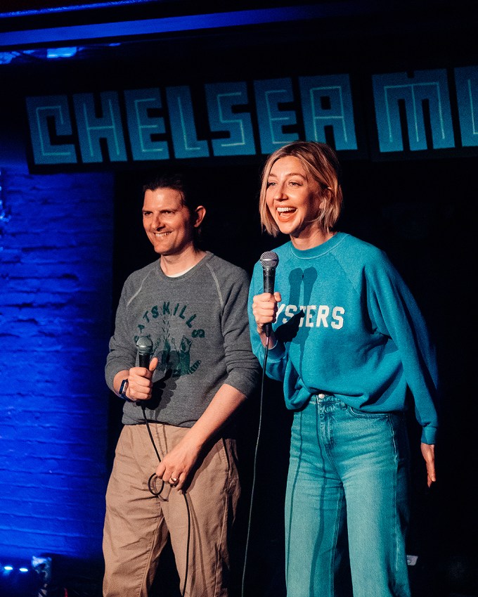 Adam Scott & Heidi Gardner 