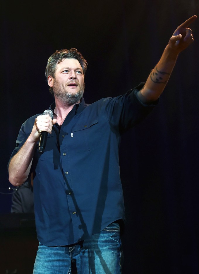 Blake Shelton Performing in Nashville