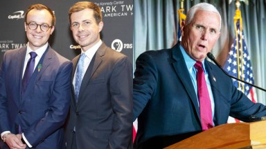 pete chasten buttigieg, mike pence