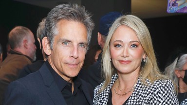 Ben Stiller and Christine Taylor