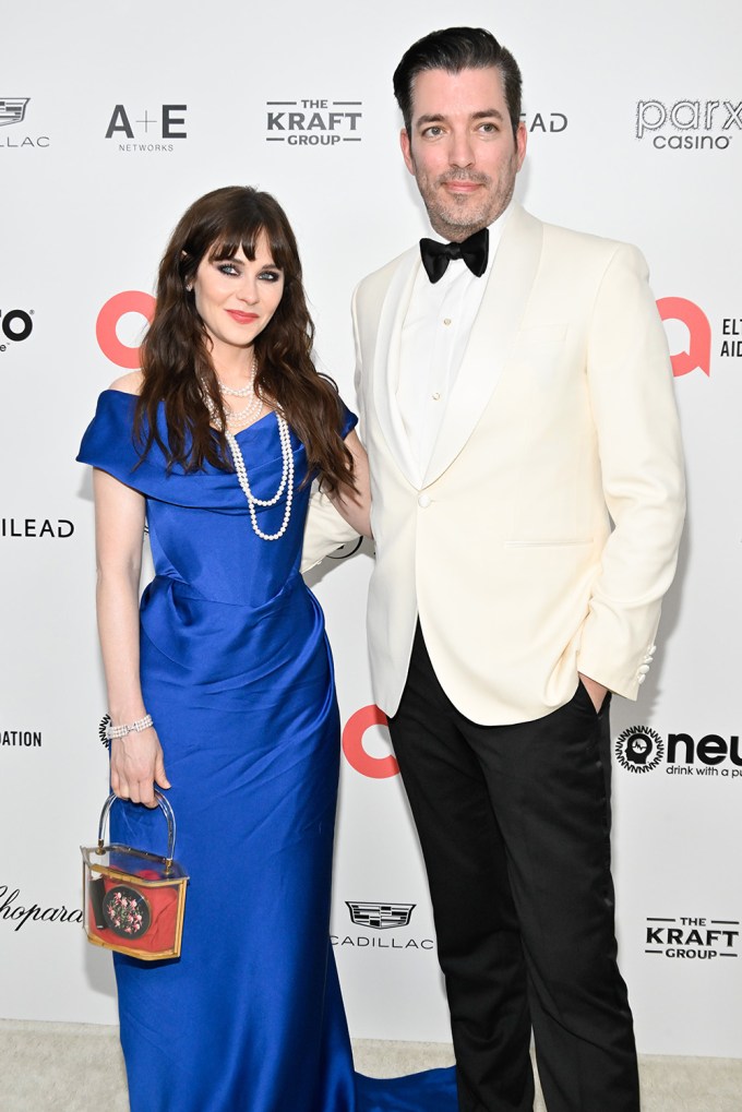 Zooey Deschanel and Jonathan Scott