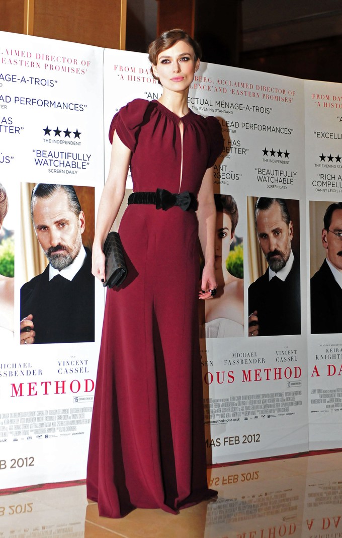 Keira Knightley in 2012