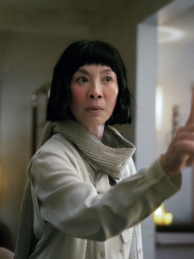 EVERYTHING EVERYWHERE ALL AT ONCE, Michelle Yeoh, 2022.  ph: Allyson Riggs /© A24 / Courtesy Everett Collection