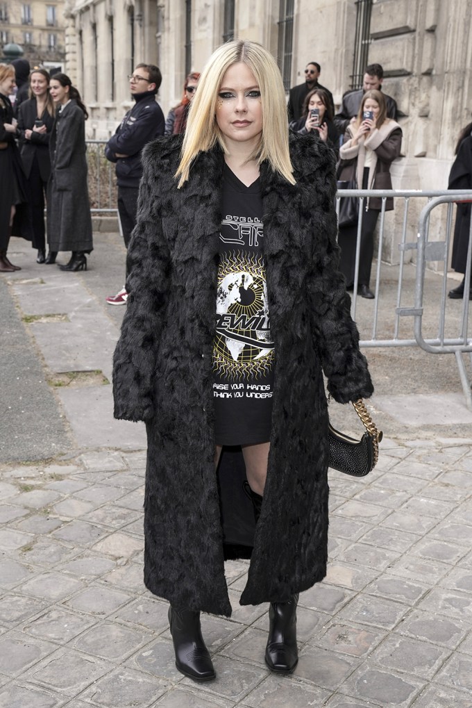 Avril Lavigne At Stella McCartney