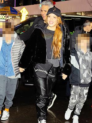 shakira and sons in nyc