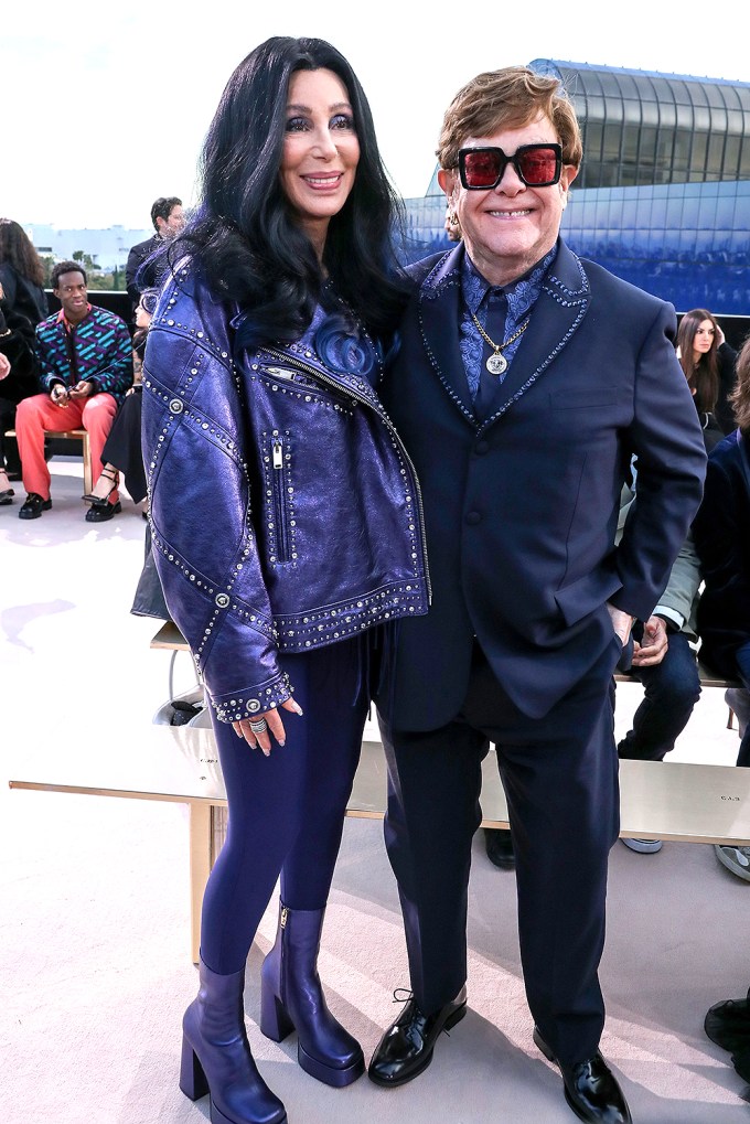 Cher and Sir Elton John