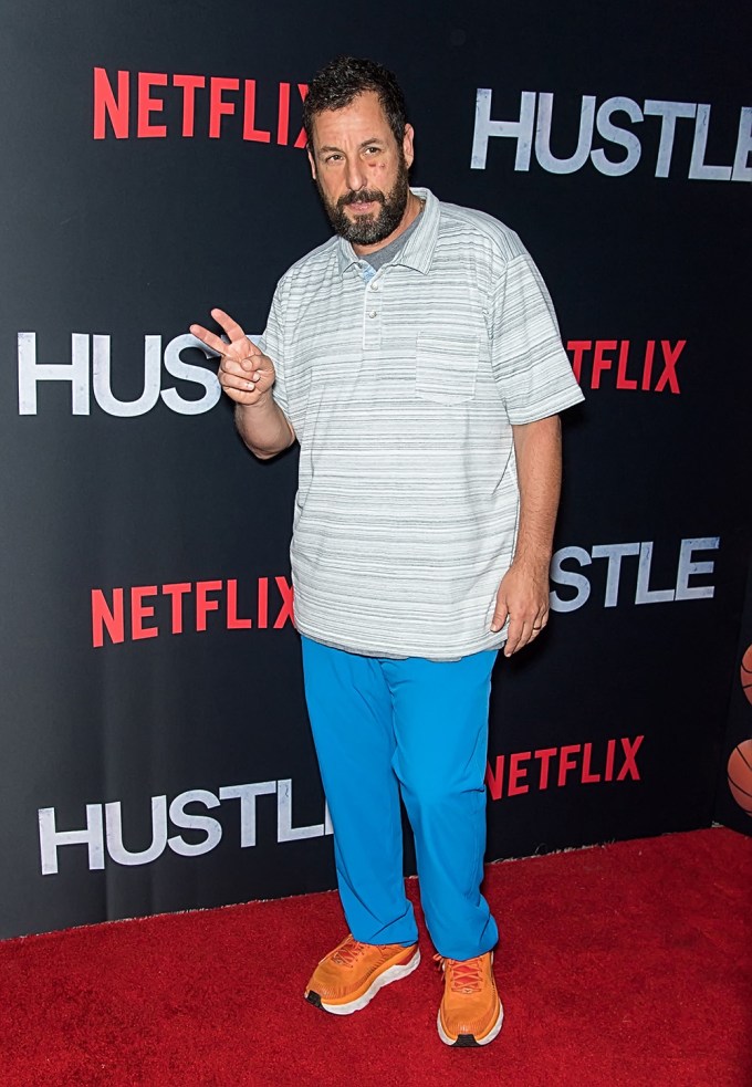 Adam Sandler at a ‘Hustle’ Screening