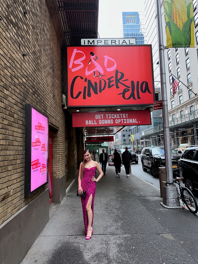 Sami Gayle At The Imperial Theater on Opening Night