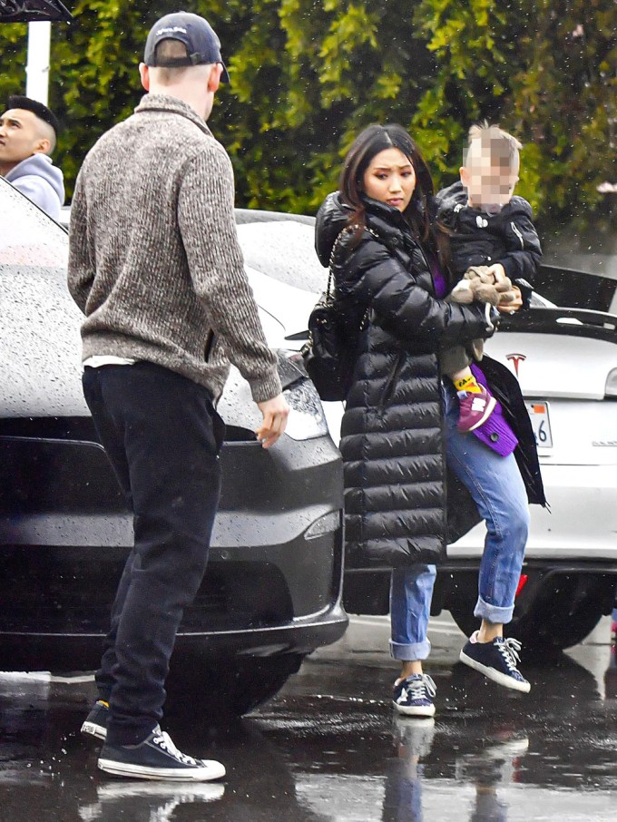 Brenda Song & Macaulay Culkin In Los Angeles