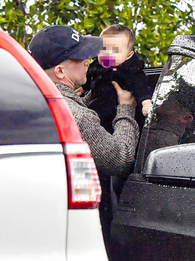 Macaulay Culkin & His Newborn Son