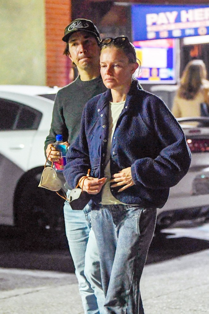 Kate Bosworth & Justin Long at Dinner