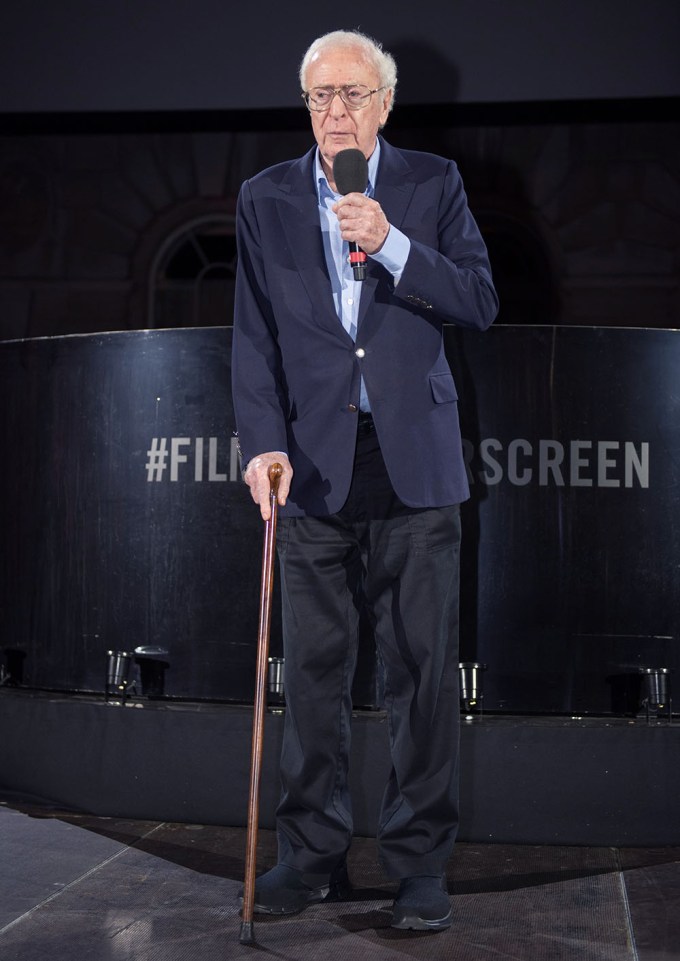 Michael Caine at ‘Inception’ screening