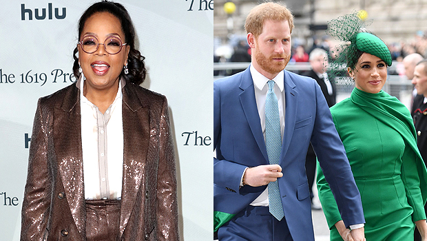 Oprah Winfrey, Meghan Markle, Prince Harry