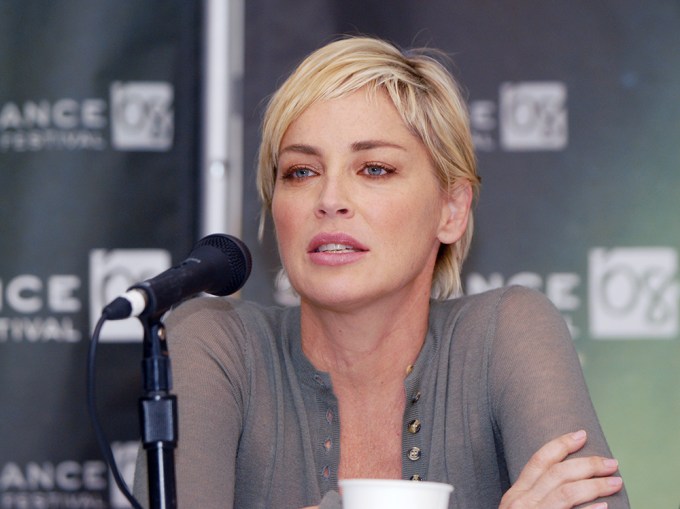 Sharon Stone At The 2008 Sundance Film Festival