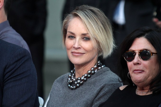 Sharon Stone Supports Jeff Bridges